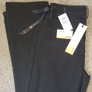 JAG Portia Straight Leg Jeans – Black – Size 8